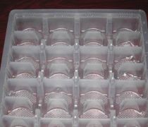 Plastic food trays 12